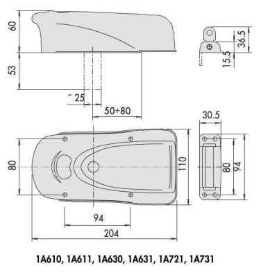 Cisa 1A610.00.0 Электромеханические замки фото, изображение