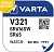 Батарейка Varta 321 (SR616SW) BL1 Silver Oxide 1.55V Элементы питания (батарейки) фото, изображение